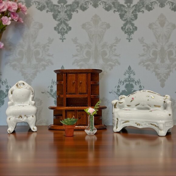 Vintage Other - Vintage Doll House Furniture & Accessories